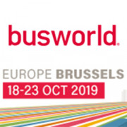 October 18 to 23, Busworld 2019, Brussels (BE), Stand 428 Hall 4