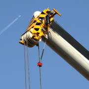 Loadview system essential on telescopic cranes of crane owner Kuiphuis