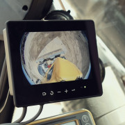 Bringing Excavator Blind Spots into the Picture with a Digital Rear-View Camera System